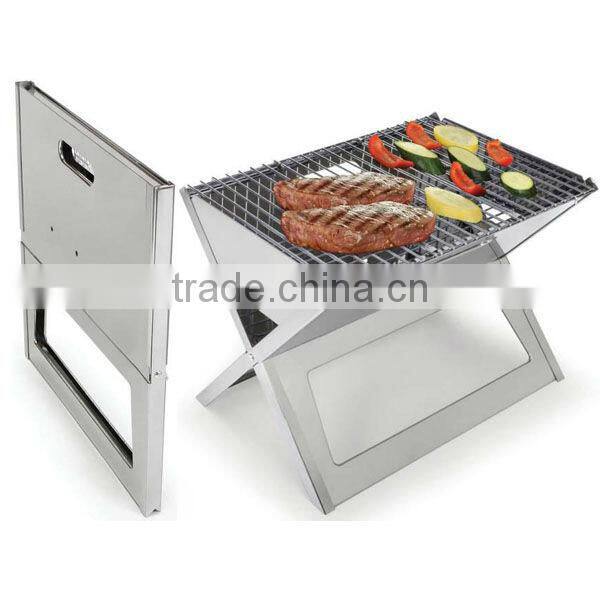 newest stainless steel portable BBQ grill/Outdoor foldable BBQ grill