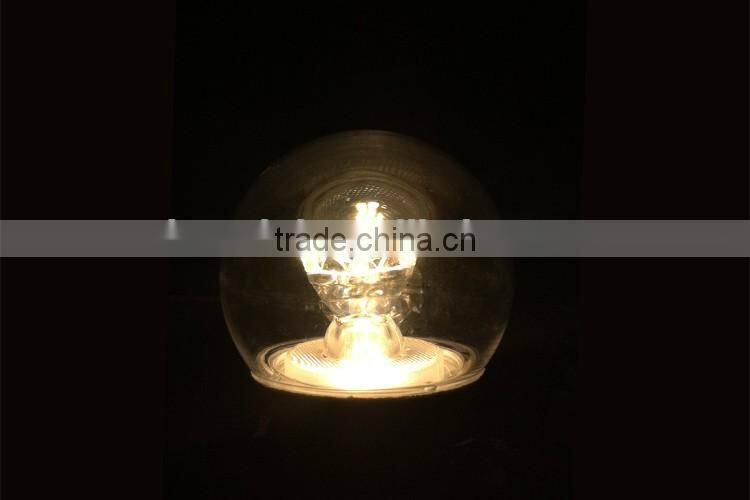 A19 TUNABLE 400LM 4.5W 75WE E27 PEAR SHAPE CRYSTAL LIGHT WITH UL STANDARD