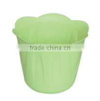 plastic flower /plant pot in flower shape