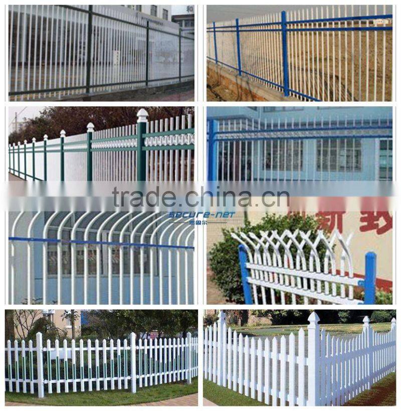 galvanized tubular pressed speaer security fencing