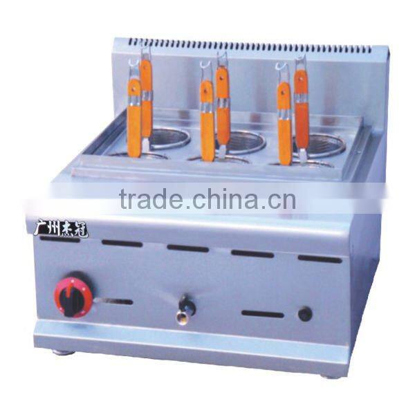 Commercial Gas Counter Top Combination Kitchen Cooker