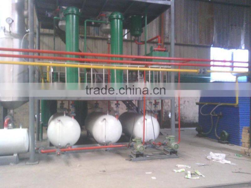 2014 design tire oil refining purification machine remove bad smell
