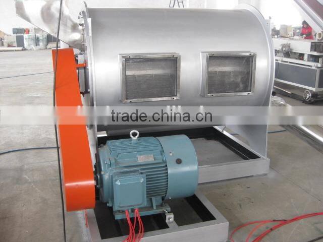 Waste PP PE film bag plastic recycling machine