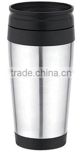 doubl wall stainless steel thermal coffee mug