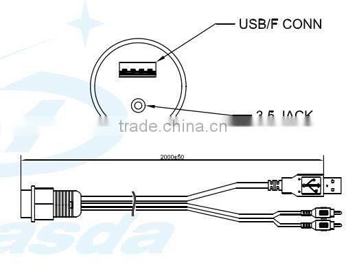 Hot selling satellite dish antenna price of H-057