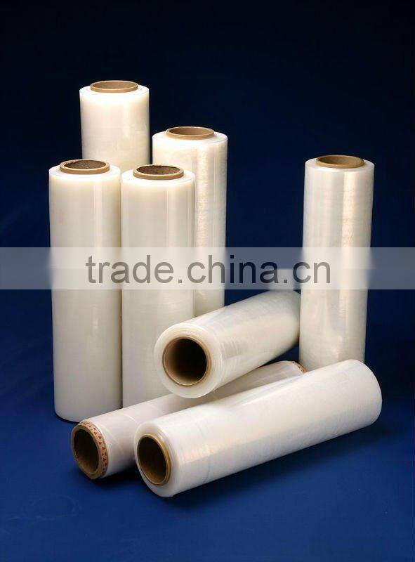 pallet wrapping LLDPE stretch films (18mic, 20mic, 23mic )