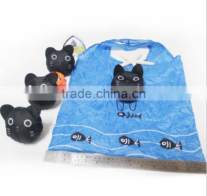 2015 New cheap recycled polyester foldable bag