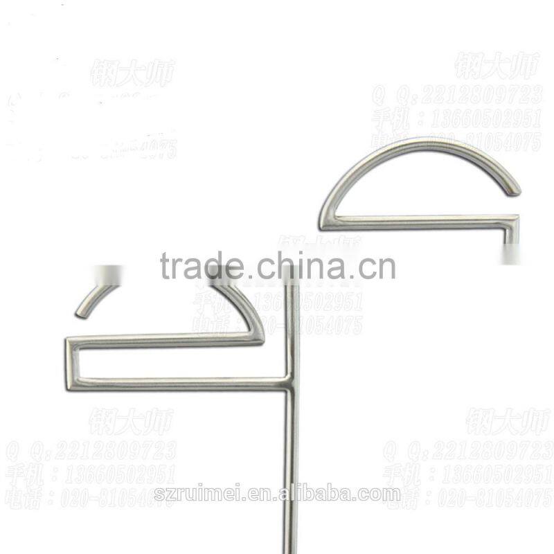 Fashionable popular table top well design tie display stand