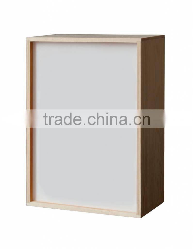 Customization UV Printing Light Box 220v 110v Solid Wood Frame Advertising Outdoor Lamphouse
