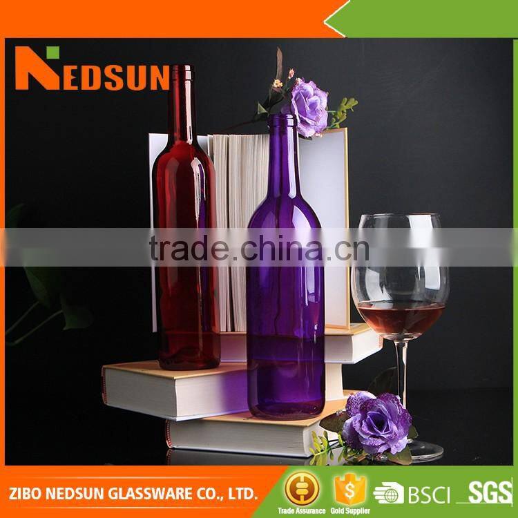 Direct factory manufacture Regular 500ml best cheap red wine bottle