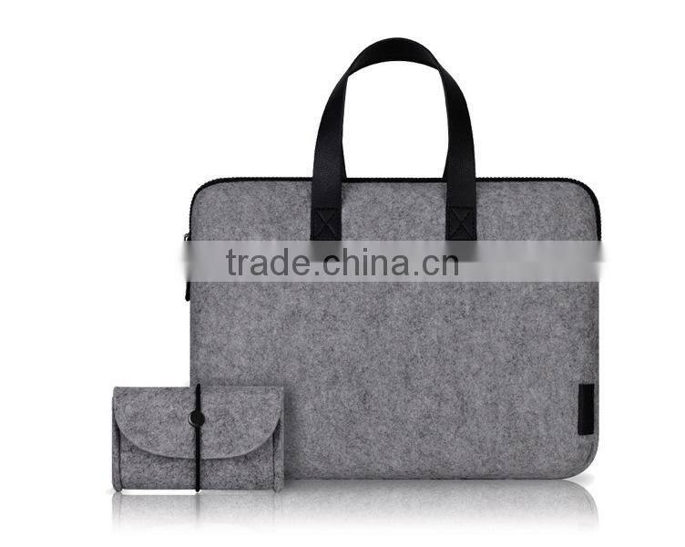 Felt laptop bag