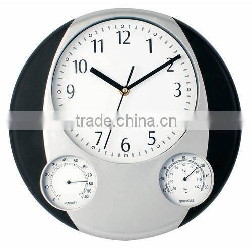 Hot wall clock with temperature and humidity for home use