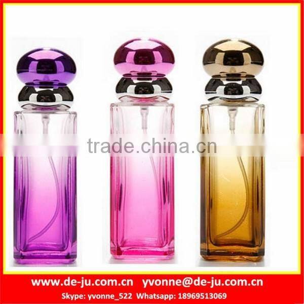 Ladies Gift Perfume Bottle With Flower Cap