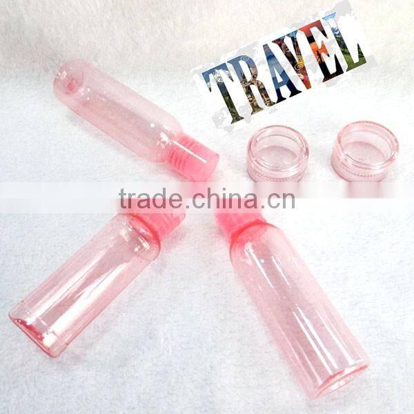 New arrival cosmetic brand fashion travel bottle set for women