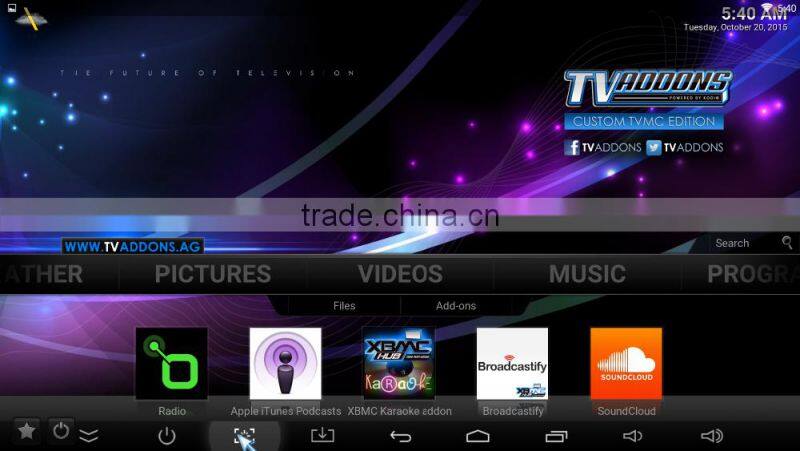 New Arrival Patented T95 Android 5.1 AML S905 Quad Core 1+8GB Powerful TV Box Best-selling In U.S.A/European/Asia