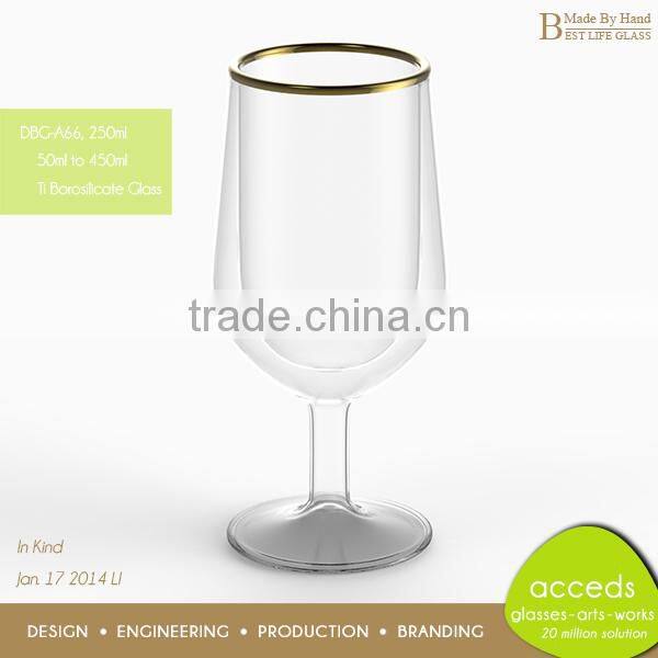 Crystal Novelty Personalized Handmade Stemware Soft Drink Cup