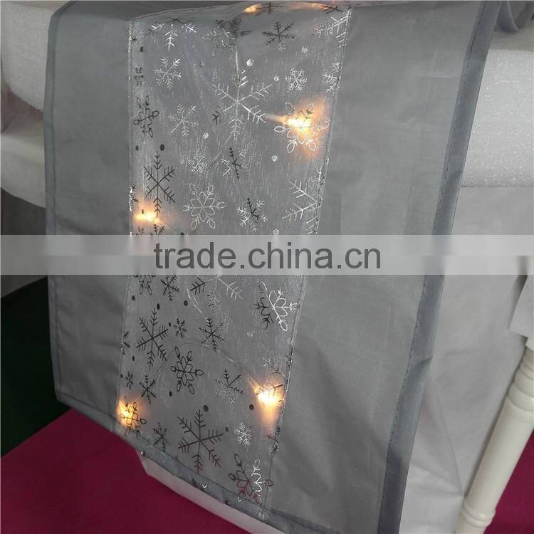 SparklingTable Runners Lights/safety lights for runners/led light for runners/table cover with led light/christmas table runner