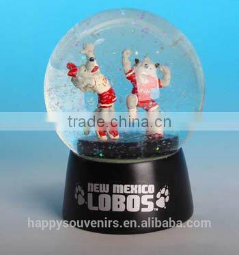 make your own double dragon animal snow globe