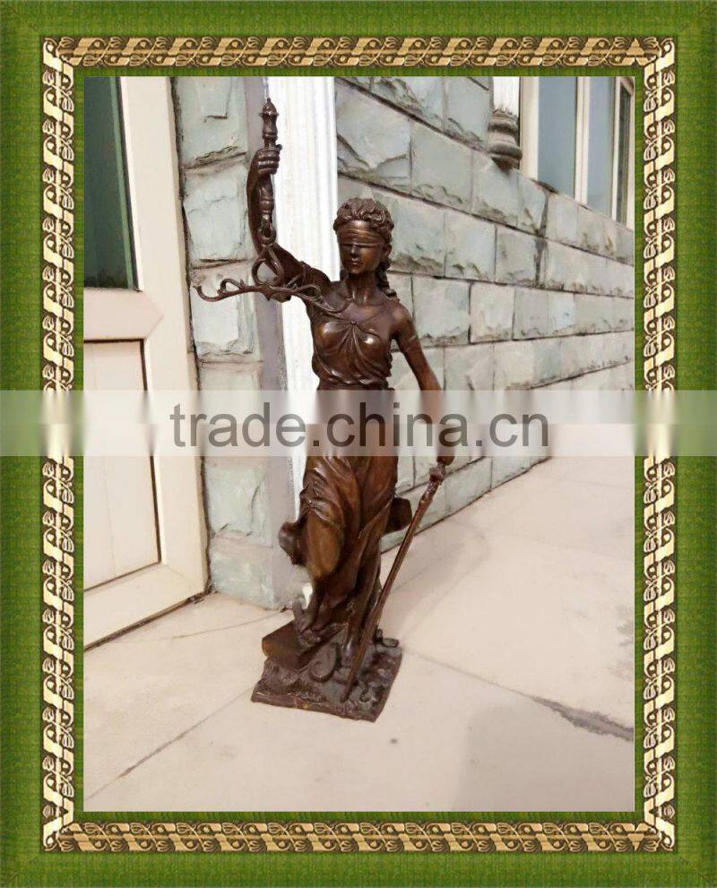 Western Europe Style Bronze Firgure Statue For Garden Statue Sculpture Decoration