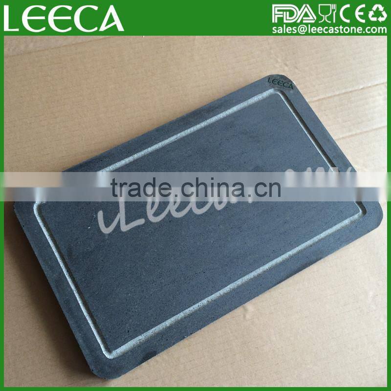 hot leeca stone/ lava grill stone/ 3cm thickness