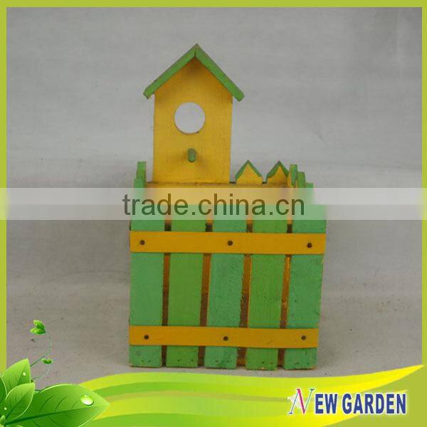 Custom Outdoor Slat Unique French Rectangular Pplanter Box