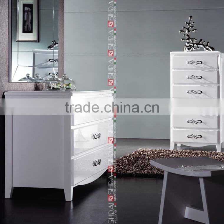 high end dresser / girl dressers / wooden dresser with mirror T-33