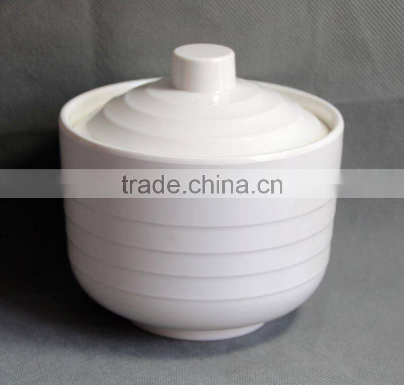 Melamine Kitchenware Melamine Soop Bowl with Lid