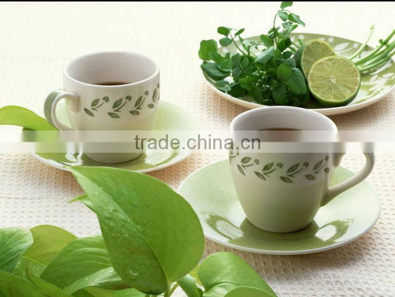 Ceramic coffee cup set of 2