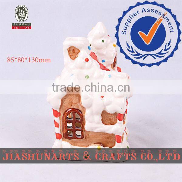 Ice Cream House Ceramics Bathroom Candle Holders