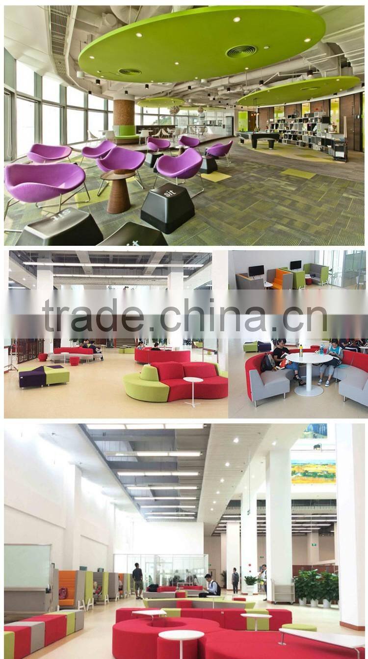 American living room bedroom Furniture blue fabric leisure Chair luxury coffee shop hotel room chair set