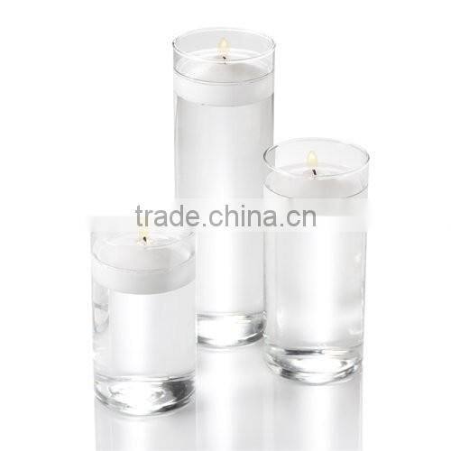 Simple Candleholders Glass Cylinder Vase For Home Decor
