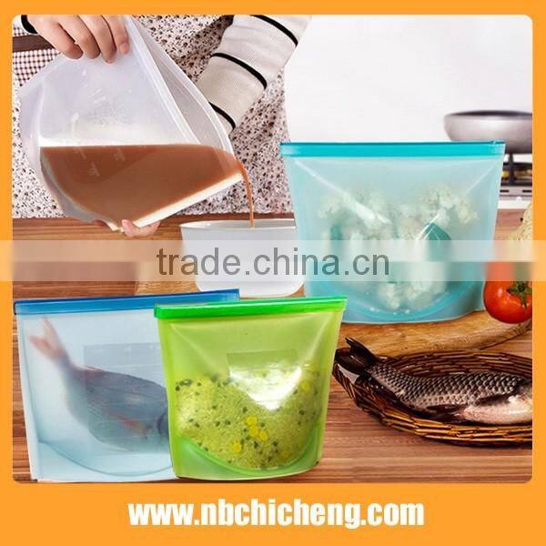 Silicone Fresh Vacuum/Kitchen Storage Bag/Silicone Food Storage Bag