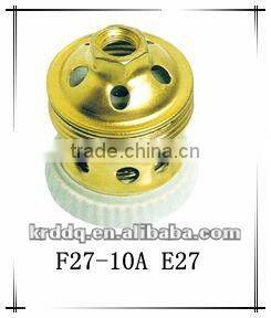 porcelain brass conductor E27 lampholder