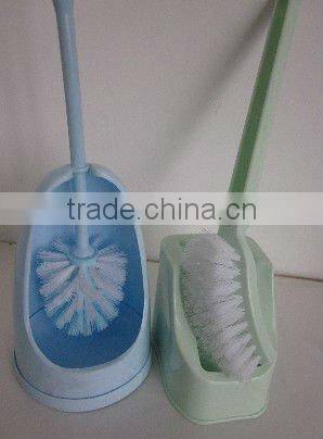 Plastic small & bule convenient Toilet brush holder