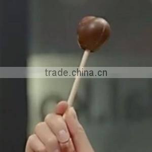 2016 Hot Sale Disposable Wooden Long Stick Lollipops