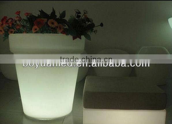 big LED flower pot