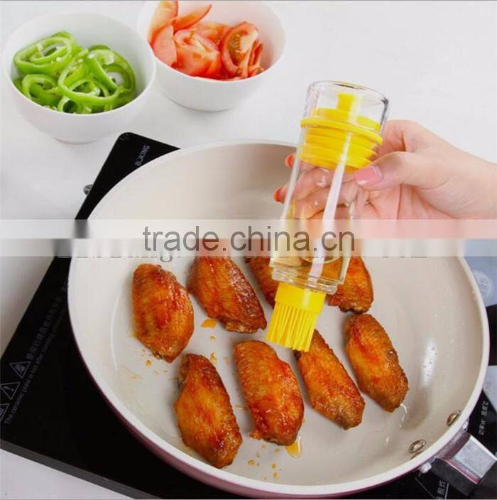 Multifunction brush /Multifunction bottle with silica gel head