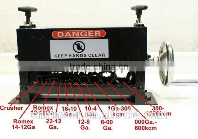 Hot Sell Automatic Wire Stripping Machine for used scrap wires (AMWS38B) with CE