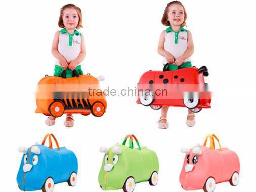2 in 1 travel suitcase children cartoon luggage quotation