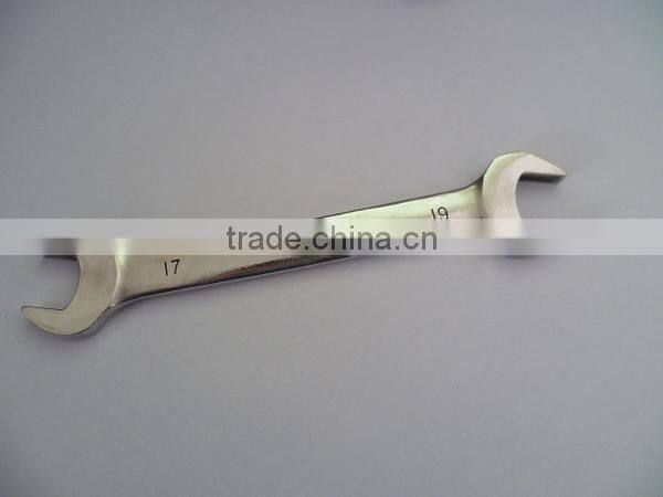 Double Open End Wrench D/E Spanner Open Jaw Spanner Stainless Steel Hand Tools