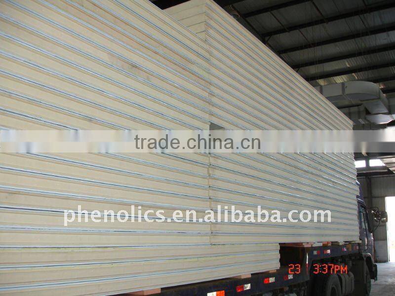 PU cold storage panel for vegetables,fish,meat