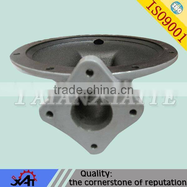 ductile iron castings coated sand casting for pipe and iron valve casting deck