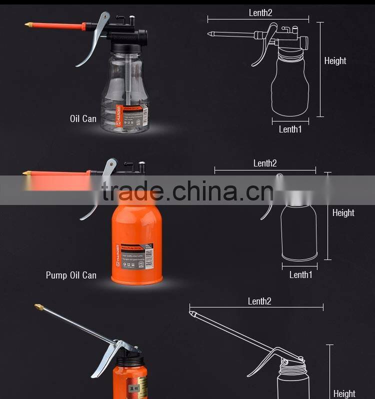 Environmental-friendly PET olier oil can Flexible metal spout oil can