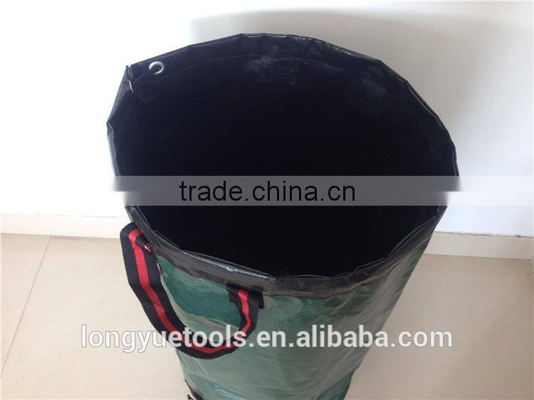 Eco-friendly handled tall plastic garden leaves bag