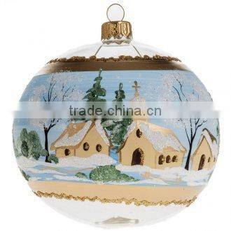alibaba china hot sell christmas glasspainting ball