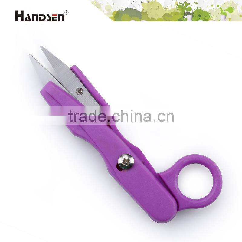 popular 5" plastic handle thread cutter snips thread snips