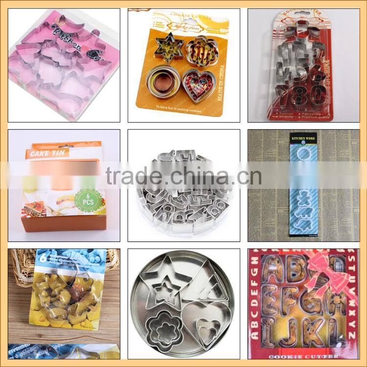 3pcs bulk cookie cutter