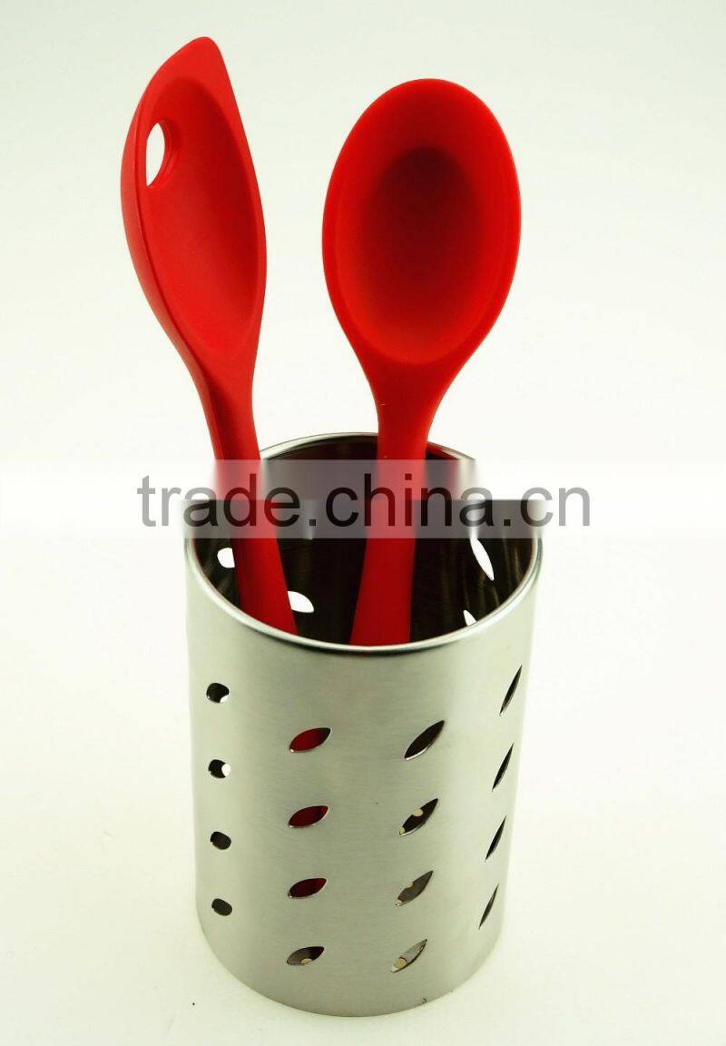 42125 Stainless steel Chopstick Tube/ Kitchen Utensil Holder / chopsticks holder