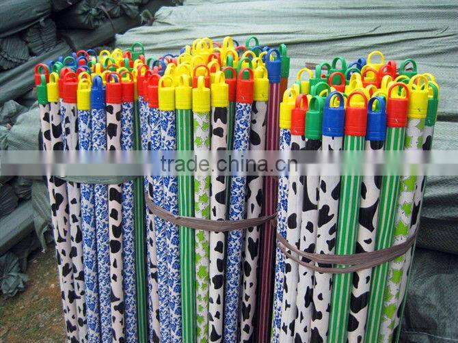 pvc wooden broom stick