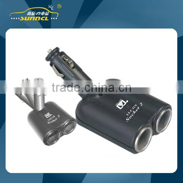 2015 CE Approval Car Cigarette Lighter Adapter for iPhone , Tablet